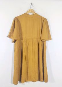 Orange Plain Kurta ( Women's)