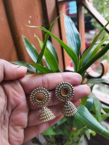 Elegant Ethnic Jhumka Earrings