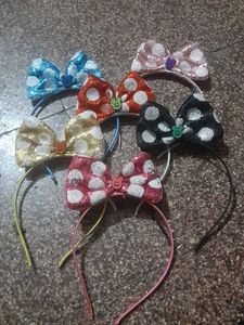 Sparkly Bow Headbands 6