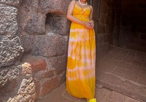 Yellow Long Dress