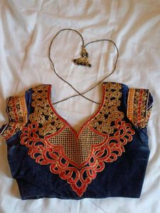 Embroidered Ethnic Blouse - Party Wear