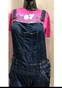 Short Dungree Without Top For Girls