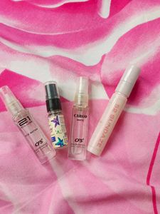 Mini Perfume Collection - 4 Scents empty bottle