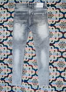 Nautica Gray Wash Distressed Jeans