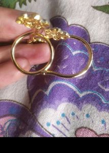 Unique Double Finger AD Ring