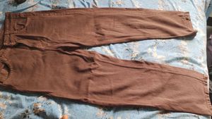 Stylish Brown Denim Jeans | Comfortable