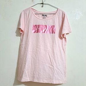 Branded Oversized Graphic Tee 🩷