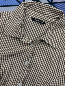 Zudio Gingham Check Short Sleeve Shirt