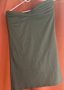 Chic Strapless Ruched Mini Dress