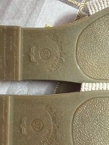 Brand New Cream Braided Flats