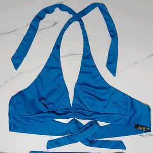 Stylish Blue Bikini Set