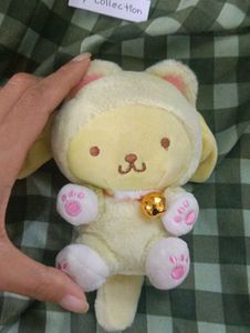 SALE ❗sanrio pompompurin small plushie keycharm
