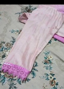 Beautiful Pink Kurta Set with Dupatta