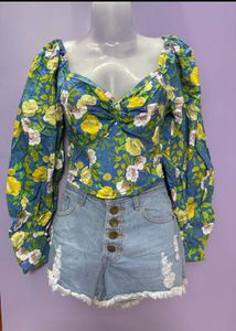 Floral Print Top
