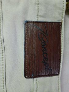 Stylish Beige Slim Fit Pants