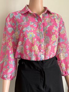 Floral Pink Shirt