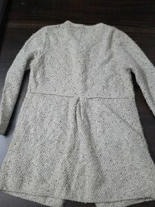 Women's Grey Knit Cardigan