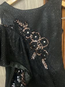 Sparkling Black Evening Gown