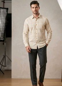 formal yet versatile full-sleeve button-shirt.