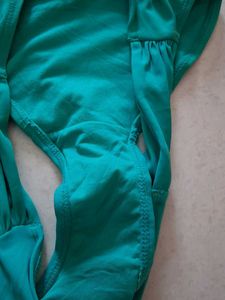 XS water wear Teal Bikini Bottom