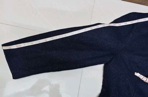 Stylish Navy Blue Coat