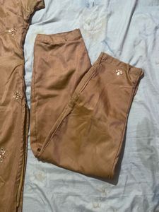 festive season straight suit set