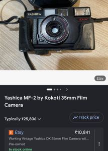 Yashica MF2 35mm Film Camera