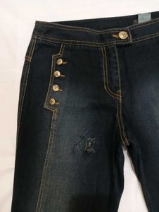 Y2K Washed Black Flare Jeans