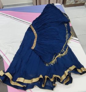 Wedding Ethnic Dress/Gown In Royal Blue