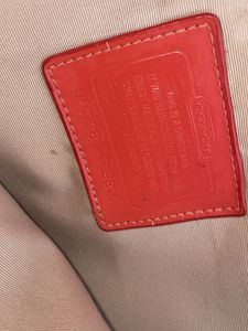 Coach Monogram Shoulder Bag