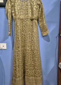 Elegant Embroidered Anarkali Suit