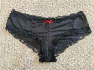 Sexy Lace Trim Briefs with Bow Detail