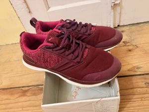 Puma Burgundy Sneakers