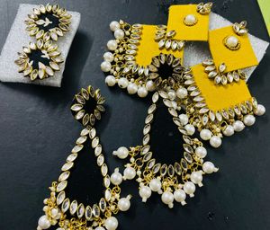 Hand Made Fancy Earrings 3 Combo Set