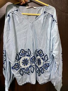Embroidered Bohemian Blouse