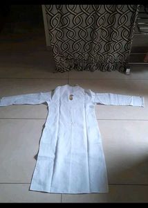 Men's White Kurta Pajama Set
