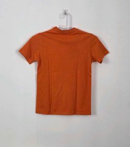 Boys Fighter Jet Orange T-Shirt