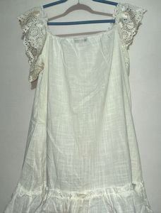Molly &amp; Sue Chic White Eyelet Dress