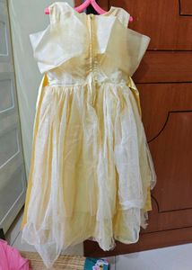 Beautiful Yellow Party Gown