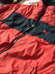 Puma Navy &amp; Red Track Jacket