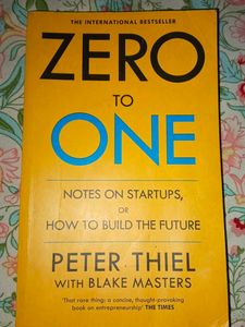 Zero to One by Peter Thiel