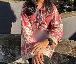 Trendy Pink Bell Sleeves Kurti✨