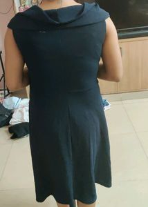 Athena Blue Off shoulder Dress