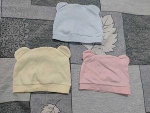 Cute Winnie the Pooh Baby Hats (3-Pack)