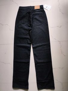 🌟Printesty Black Wide-Leg Jeans🌟