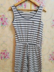 34/36 size Striped Midi Dress