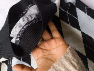 🩷Free Shipping Argyle Knit Mini Skirt🩷