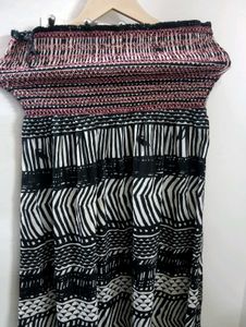 Boho Off-Shoulder Maxi Dress