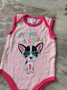 5 Baby Girls Long Sleeve Bodysuits Set
