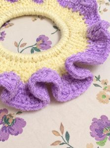 Handmade Crochet Scrunchie